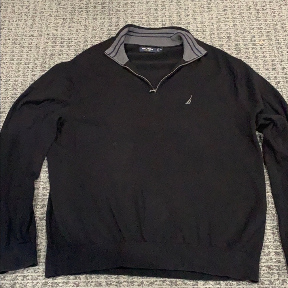 XL Nautica quarter zip pullover